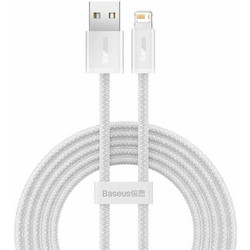 Baseus Dynamic Braided USB-A to Lightning Cable 2m White CALD000502