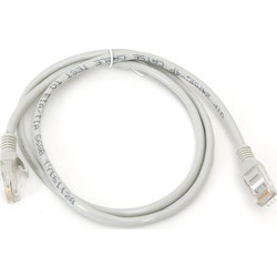 Omega U/UTP Cat.5e Καλώδιο Δικτύου Ethernet 1m Grey 5907595436588