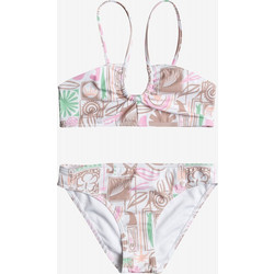 Roxy Παιδικό Μαγιό Bikini Set για Κορίτσι Λευκό ERGX203571