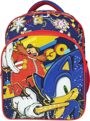 Justnote Sonic Σχολική Τσάντα Πλάτης Νηπιαγωγείου Μπλε 50-3235
