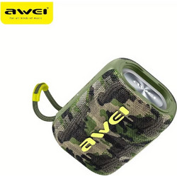 Awei Y382 Αδιάβροχο Ηχείο Bluetooth 8W Χακί