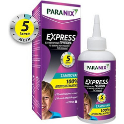 Paranix Express Σαμπουάν για Ψείρες 200ml + Χτένα