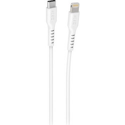 SBS USB-C to Lightning Cable 3m White CABLELIGTC3W