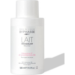 Byphasse Soft Cleansing Milk Bottle Face & Eyes 500ml