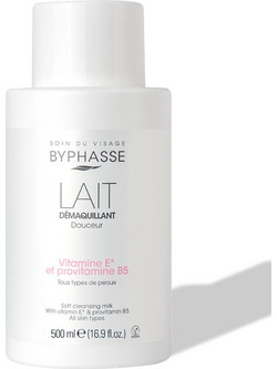 Byphasse Soft Cleansing Milk Bottle Face & Eyes 500ml