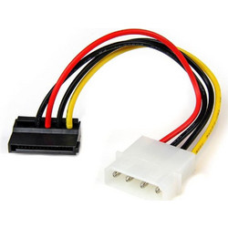 StarTech SATAPOWADPL Καλώδιο Τροφοδοσίας 15-Pin SATA to 4-Pin Molex Male 0.15m Multicolor