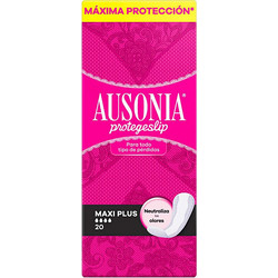 Ausonia Maxi Plus Σερβιέτες Ακράτειας 4 Σταγόνες 20τμχ