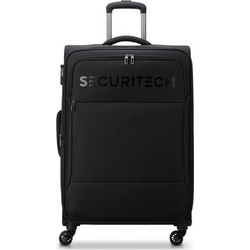 Delsey 400382100 Βαλίτσα Μεγάλη 76x49.5x33cm με 4 Ρόδες Μαύρη