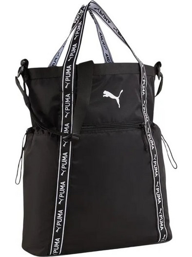 Puma At Ess Γυναικεία Τσάντα Ώμου Γυμναστηρίου Μαύρη 090781-01
