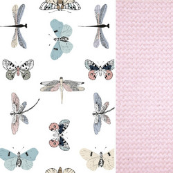 Lanila Wings Pink Velvet Βρεφικό Μαξιλάρι Ύπνου Υποαλλεργικό 60x40cm