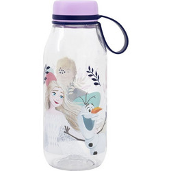 Stor Ecozen Frozen Adventure Παιδικό Παγούρι Πλαστικό BPA Free Διαφανές Λιλά 460ml