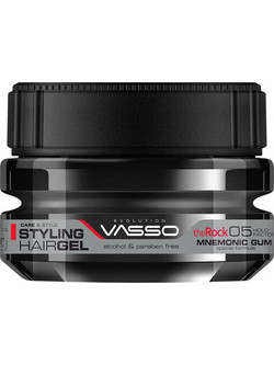 Vasso The Rock Gel Μαλλιών Δυνατό Κράτημα 250ml