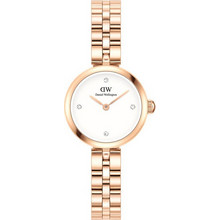 Daniel Wellington Elan Lumine Γυναικείο Ρολόι με Ροζ Χρυσό Μεταλλικό Μπρασελέ DW00100717