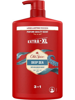 Old Spice Deep Sea Σαμπουάν & Αφρόλουτρο για Επανόρθωση 1lt