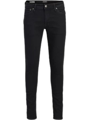 Jack & Jones Tim Ανδρικό Τζιν Παντελόνι Ελαστικό Κανονική Εφαρμογή Μαύρο 12270563