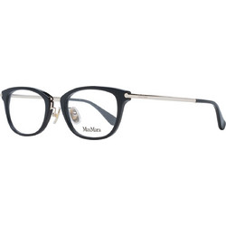 Max Mara MM5006 066 Ανδρικός Σκελετός Γυαλιών Οράσεως Κοκάλινος Μεταλλικός Ασημί Μαύρος