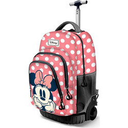 Karactermania Oh My Pop! Minnie Mouse Closer Σχολική Τσάντα Τρόλεϊ Δημοτικού Ροζ 2024 06618