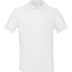 B&C Collection Ανδρική Μπλούζα Polo Κοντομάνικη Λευκή PM430