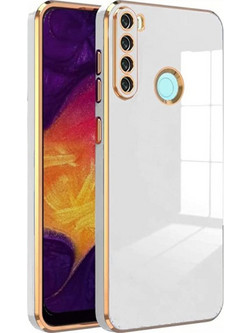 Bodycell Gold Plated Back Cover White (Xiaomi Redmi Note 8)