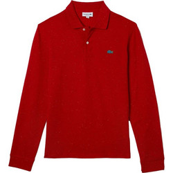 Lacoste Ανδρική Μπλούζα Polo Μακρυμάνικη Κόκκινη 3PH2421-7CQ