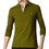 Burberry Ανδρική Μπλούζα Polo Μακρυμάνικη Χακί 38727551