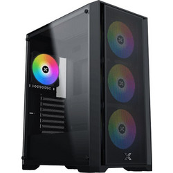 Xigmatek Gaming X II Black Gaming Midi Tower Κουτί Υπολογιστή RGB με Πλαϊνό Παράθυρο