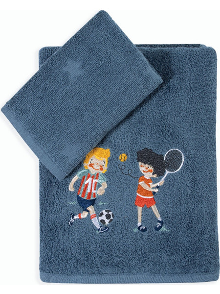 Nef-Nef Sports Fan Σετ Βρεφικές Πετσέτες 2τμχ 420gr/m²