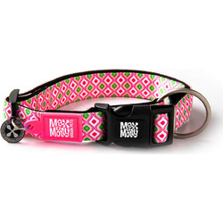 Max & Molly Retro Pink Κολάρο Σκύλου Ροζ 2x34-55cm