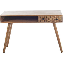 Artekko Γραφείο Ξύλινο 115x50x75cm 720-2107-LAP