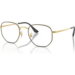 Ray-Ban RB6448 3175 Σκελετός Γυαλιών Οράσεως Μεταλλικός Χρυσός Μαύρος