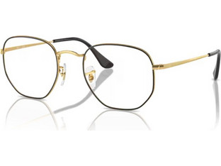 Ray-Ban RB6448 3175 Σκελετός Γυαλιών Οράσεως Μεταλλικός Χρυσός Μαύρος