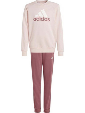 Adidas Παιδικό Σετ Φόρμας Ροζ IY5432