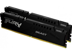 Kingston Fury Beast 32GB (2X16GB) DDR5 RAM 6400MHz C32 EXPO Black