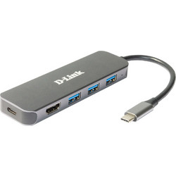 D-Link USB-C Docking Station με HDMI 4K PD