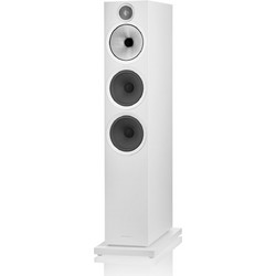 Bowers & Wilkins 603 S3 Ζεύγος Ηχείων Hi-Fi Δαπέδου 200W 3 Δρόμων White