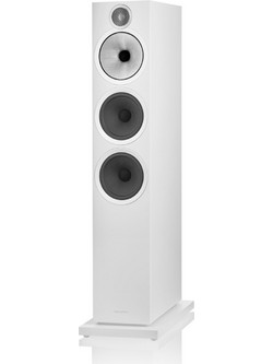 Bowers & Wilkins 603 S3 Ζεύγος Ηχείων Hi-Fi Δαπέδου 200W 3 Δρόμων White