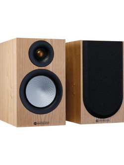Monitor Audio Silver 50 7G Ζεύγος Ηχείων Hi-Fi Βιβλιοθήκης 100W 2 Δρόμων Ash