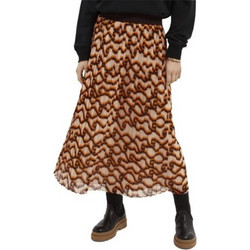 Scotch & Soda Midi Καθημερινό Φόρεμα Μαύρο Εκρού 21363-0220