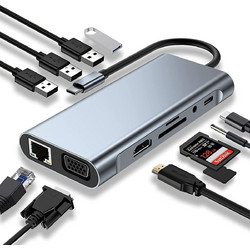 USB-C Docking Station με HDMI 4K PD Ethernet