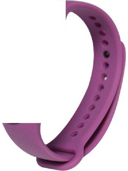 Devia Deluxe Sport Λουράκι Σιλικόνης Purple (Mi Smart Band 5 / 6 / 7)