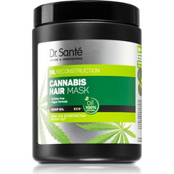 Dr. Sante Cannabis Μάσκα Μαλλιών για Επανόρθωση για Ταλαιπωρημένα Μαλλιά 1lt