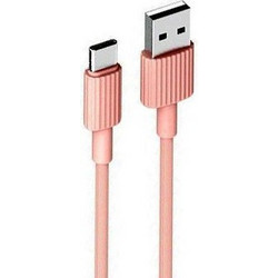 XO NB156 USB-A to USB-C 1m Pink 6920680871889
