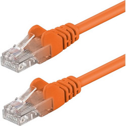 Intellinet U/UTP Cat.5e Καλώδιο Δικτύου Ethernet 0.5m Orange 451208