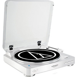 Audio Technica AT-LP60XBT AT-LP60XBT Πικάπ με Προενίσχυση Bluetooth White