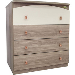 Beboulino Premium Βρεφική Συρταριέρα Κανέλα 80x50x88cm