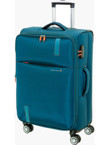 Bartuggi 724-2360.60 Βαλίτσα Μεσαία 67x42x28cm με 4 Ρόδες Πετρόλ