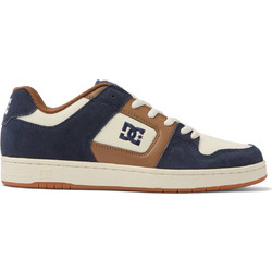 DC Manteca 4 Ανδρικά Sneakers Εκρού Navy Μπλε ADYS100765-TBN