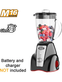 SOLO CJB050K Μπλέντερ για Smoothie με Γυάλινη Κανάτα 1.5lt 300W