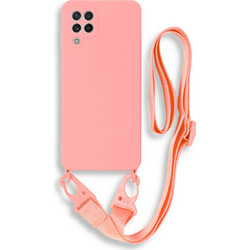 Bodycell Color Silicon Strap Pink (Samsung Galaxy A22)