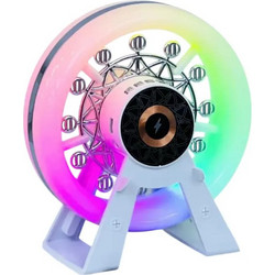 Wheel L-38B Ηχείο Bluetooth 10W με Ραδιόφωνο Λευκό